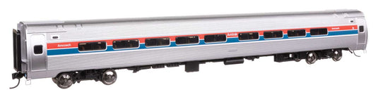 アムトラック 85' アムフリートI 84座席客車 フェーズII 室内灯付 完成品 デカール付 / Walthers HOゲージ 鉄道模型 外国鉄道