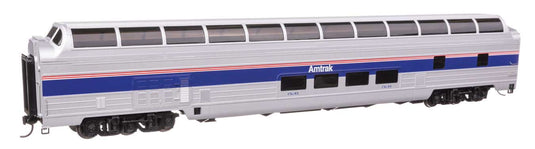 アムトラック Ph IV 85フィート バッド社製 グレートドーム客車 室内灯付 完成品 デカール付 / Walthers HOゲージ 鉄道模型 外国鉄道