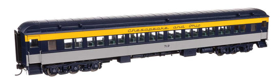 チェサピーク＆オハイオ鉄道 85フィート プルマン製 ヘビーウェイト ペアウィンドウ 客車