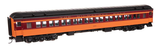 ミルウォーキー鉄道 85フィート プルマン製 ヘビーウェイト ペアウィンドウ客車