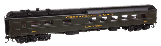 チェサピーク＆オハイオ鉄道 82フィート プルマン製 ヘビーウェイト 36座席食堂車 グリーン