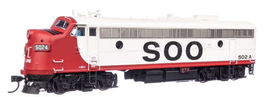 EMD FP7 ディーゼル機関車 スー・ライン鉄道