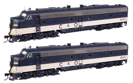 EMD E8 A-A チェサピーク＆オハイオ鉄道