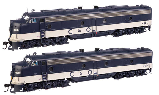 チェサピーク＆オハイオ鉄道 EMD E8 A-Aユニット