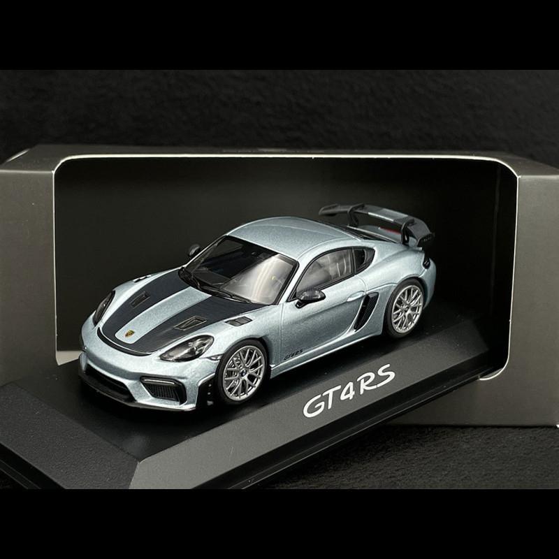 ギャラリービューアに画像をロードする, Porsche 718 カイマン GT4 RS 2022年モデル アズーロテティスメタリック/Minichamps 1/43ミニカー ポルシェ特注
