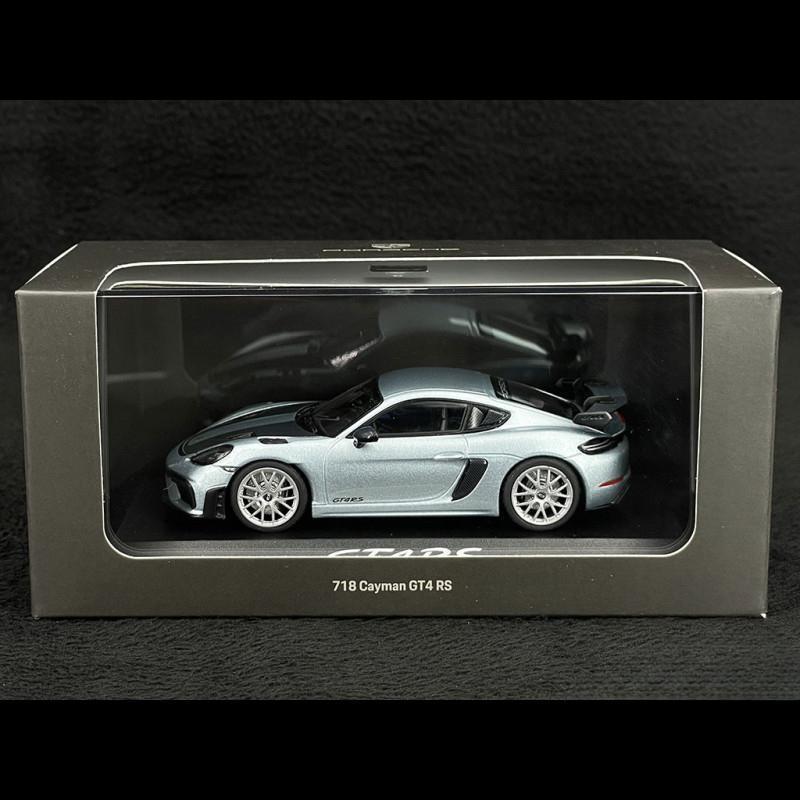 ギャラリービューアに画像をロードする, Porsche 718 カイマン GT4 RS 2022年モデル アズーロテティスメタリック/Minichamps 1/43ミニカー ポルシェ特注

