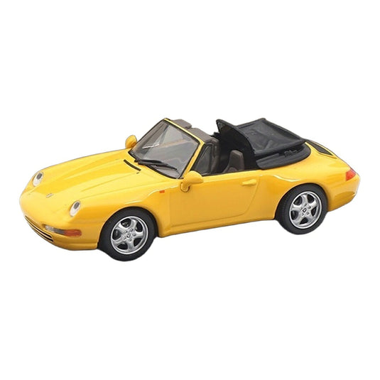 Porscheポルシェ 911 993 Carrera カブリオレ イエロー ポルシェディーラーモデル / MINICHAMPS 1/43 ミニカー