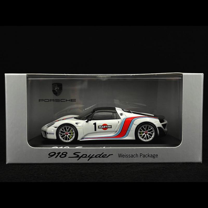 ギャラリービューアに画像をロードする, Porsche 918 スパイダー マルティーニ 1号車 ヴァイザッハパッケージ/Minichamps 1/43ミニカー ポルシェ特注
