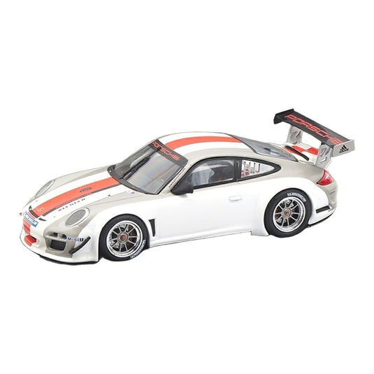 Porscheポルシェ 911 997 II GT3 R ホワイト/シルバー/レッド ポルシェディーラーモデル / MINICHAMPS 1/43 ミニカー