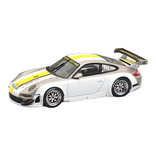 Porscheポルシェ 911 997 II GT3 RSR ホワイト/ゴールド ポルシェディーラーモデル / MINICHAMPS 1/43 ミニカー