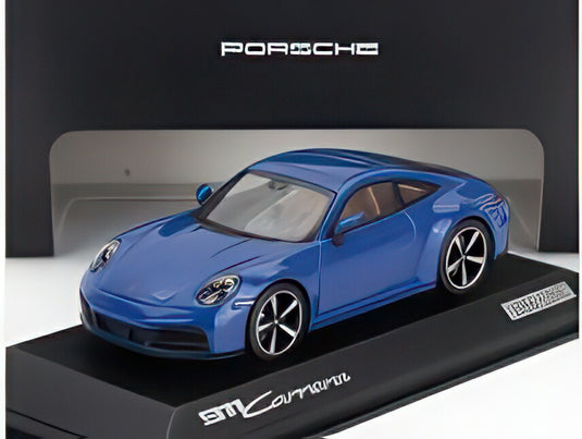 PORSCHE 911 992 2 CARRERA COUPE 2024 ブルー/ MINICHAMPS 1/43 2000台限定ミニカー
