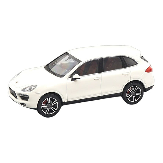 Porscheポルシェ Cayenne Turbo S ホワイト ポルシェディーラーモデル / MINICHAMPS 1/43 ミニカー