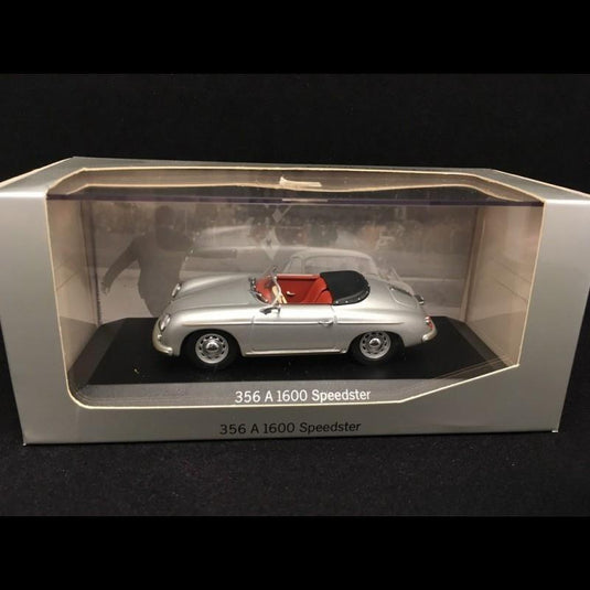 Porsche 356 A 1600 スピードスター 1958年モデル シルバーグレー/Minichamps 1/43ミニカー ポルシェ特注