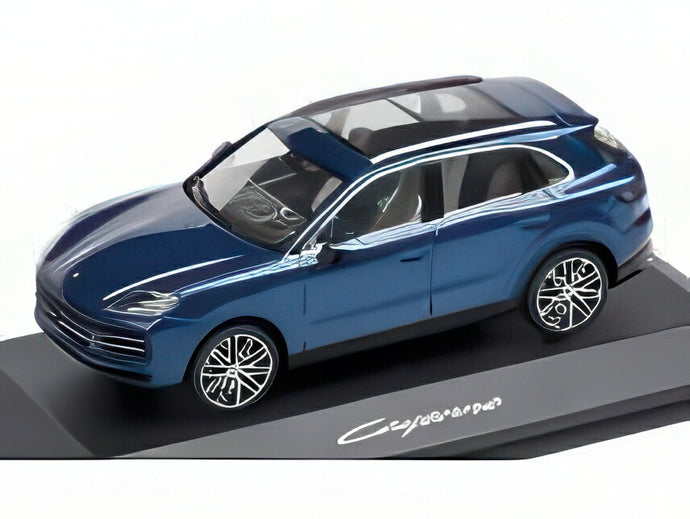 【予約】2025年発売予定ポルシェ - カイエン E-ハイブリッドクーペ（E3 II）2024 - モンテゴブルー  / Spark 1/43  ポルシェ特注ミニカー