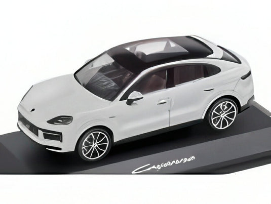 【予約】2025年発売予定ポルシェ - カイエン E-ハイブリッドクーペ（E3 II）2024 - ホワイトメタリック  / Spark 1/43  ポルシェ特注ミニカー