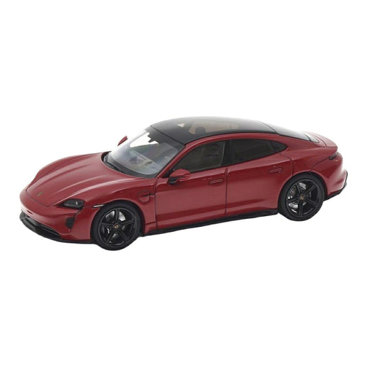 Porscheポルシェ Taycan GTS 2022 カーマインレッド ポルシェディーラーモデル / MINICHAMPS 1/43 ミニカー