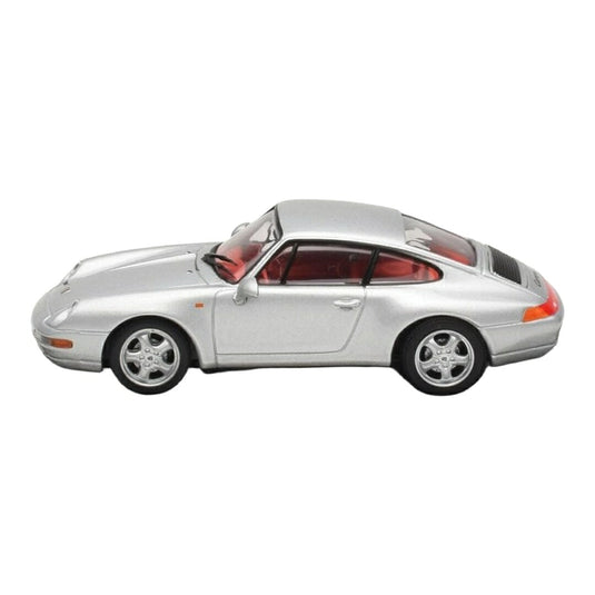 Porscheポルシェ 911 993 Carreraカレラ シルバー ディーラーモデル / MINICHAMPS 1/43 ミニカー
