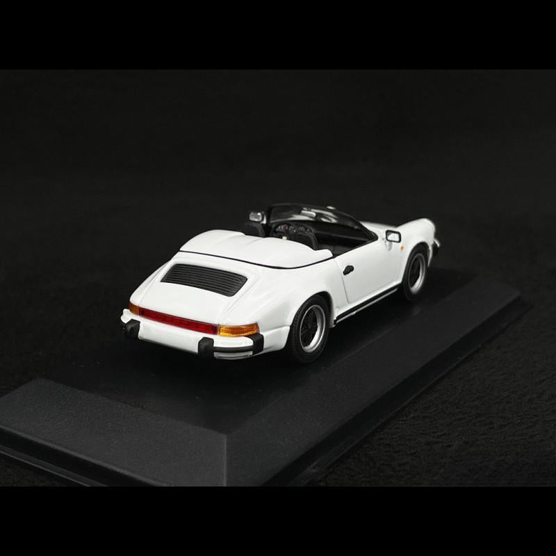 ギャラリービューアに画像をロードする, Porsche 911 カレラ 3.2 スピードスター 1989年モデル ホワイト/Minichamps 1/43ミニカー ポルシェ特注
