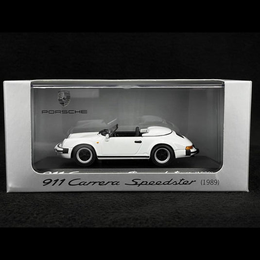 Porsche 911 カレラ 3.2 スピードスター 1989年モデル ホワイト/Minichamps 1/43ミニカー ポルシェ特注