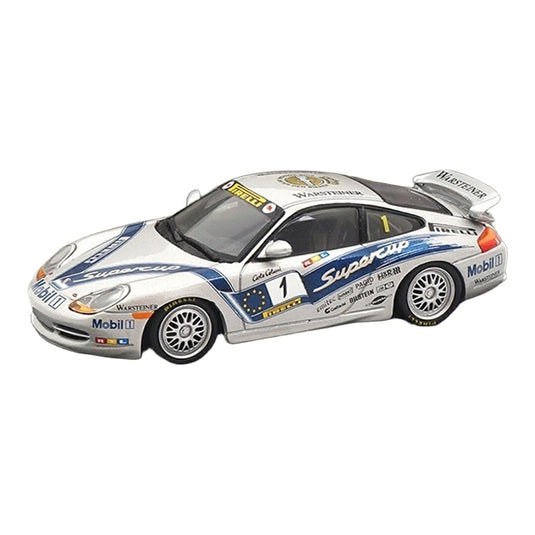Porscheポルシェ 911 GT3 Cup No.1 Supercup 1999 シルバー ポルシェディーラーモデル / MINICHAMPS 1/43 ミニカー