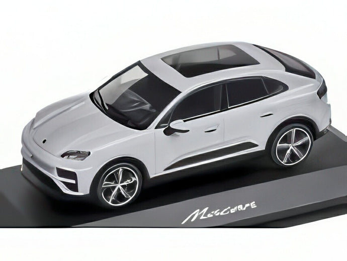 【予約】2025年発売予定ポルシェ - マカンターボ（H2）2024 - アイスグレー  / Spark 1/43  ポルシェ特注ミニカー