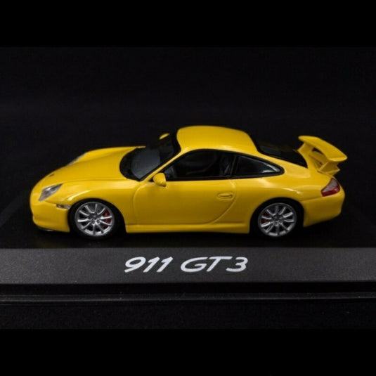 Porsche 911 GT3 Type 996 Phase 2 2003 スピードイエロー/ MINICHAMPS 1/43 ポルシェディーラーモデルミニカー