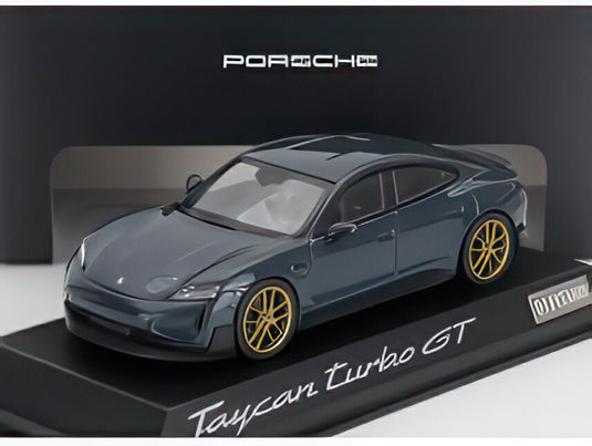 PORSCHE TAYCAN TURBO GT (J1.2) 2024 ペールブルーメタリック/ Norev 1/43 2000台限定ミニカー