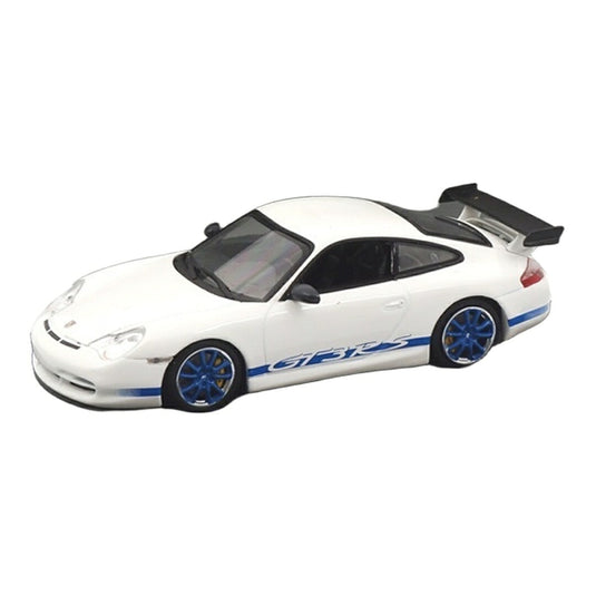 Porscheポルシェ 911 996 GT3 RS ホワイト/ブルー ポルシェディーラーモデル / MINICHAMPS 1/43 ミニカー