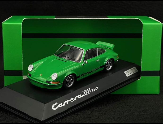 Porscheポルシェディーラーモデル 911 Carrera RS 2.7 1972 Viper Green 1/43 Spark
