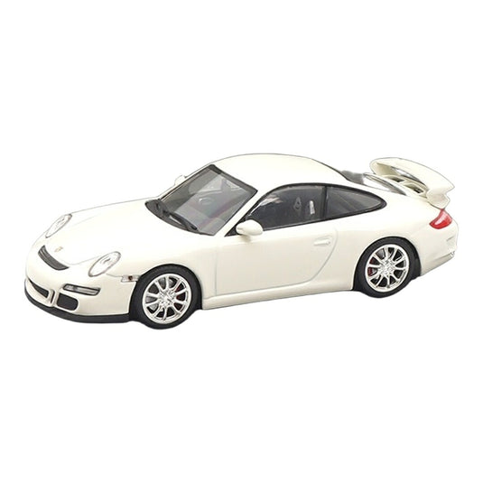 Porsche 911 (997) GT3 Wei? Minichamps 1:43 WAP02012016 ポルシェディーラーモデル