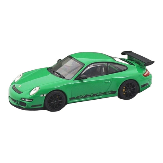 Porscheポルシェ 911 997 GT3 RS グリーン ポルシェディーラーモデル / MINICHAMPS 1/43 ミニカー