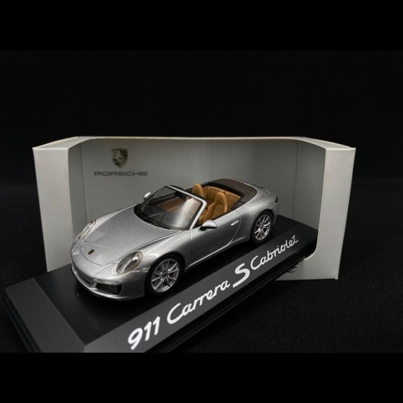 ギャラリービューアに画像をロードする, Porsche 911 991型 カレラS カブリオレ 2015年 Mk 2 GTシルバーメタリック/Herpa 1/43ミニカー ポルシェ特注
