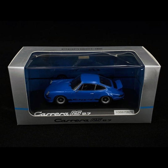 Porsche 911 2.7 カレラ RS 1973年モデル グレイシャーブルー/Minichamps 1/43ミニカー ポルシェ特注