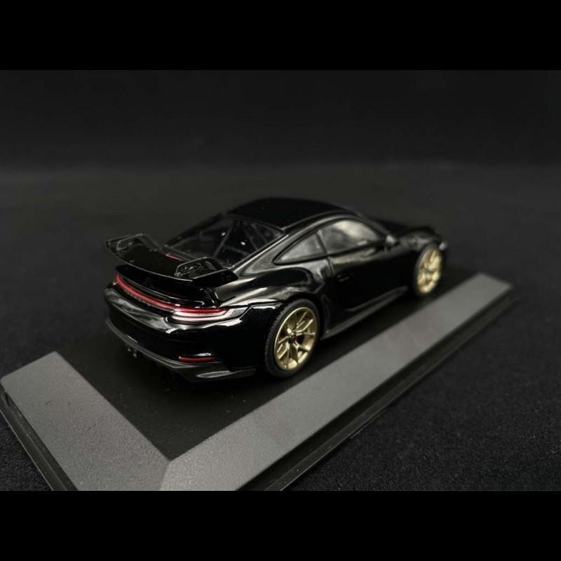 ギャラリービューアに画像をロードする, Porsche 911 GT3 992型 2021年モデル ディープブラックメタリック/Minichamps 1/43ミニカー ポルシェ特注
