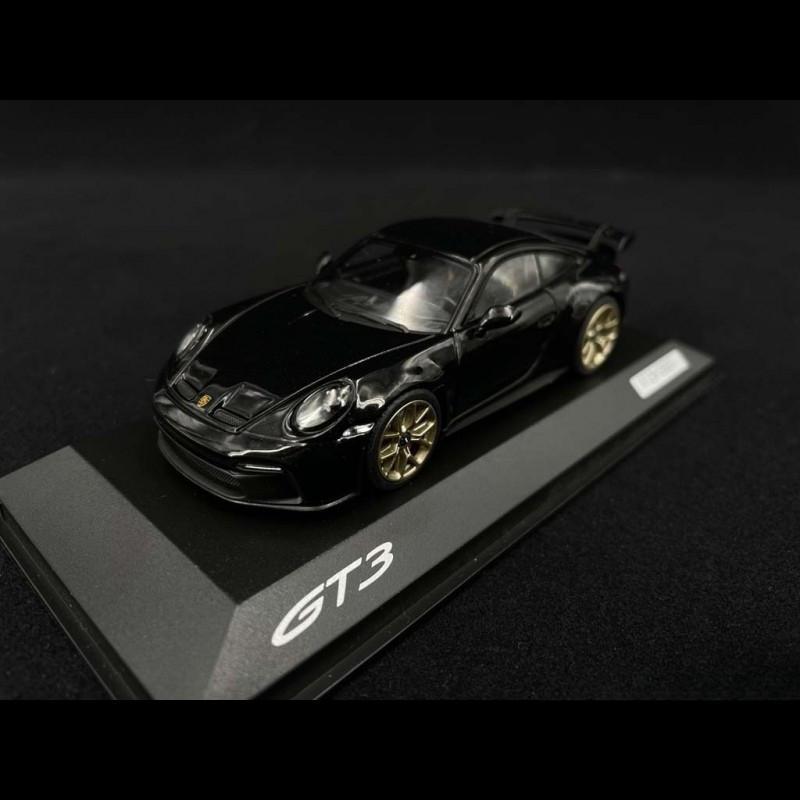 ギャラリービューアに画像をロードする, Porsche 911 GT3 992型 2021年モデル ディープブラックメタリック/Minichamps 1/43ミニカー ポルシェ特注
