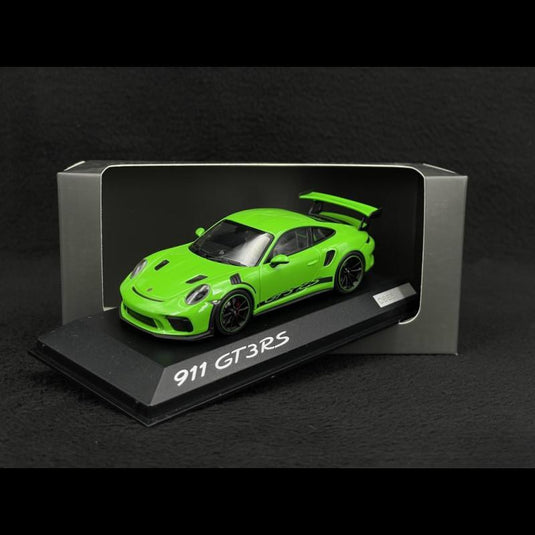 Porsche 911 GT3 RS 991型 Mk II 2018年モデル リザードグリーン/Minichamps 1/43ミニカー ポルシェ特注