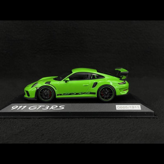 Porsche 911 GT3 RS 991型 Mk II 2018年モデル リザードグリーン/Minichamps 1/43ミニカー ポルシェ特注