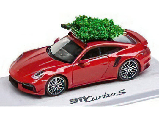 予約】12月以降発売予定PORSCHE 911 992 TURBO S COUPE CHRISTMAS EDITION 2023 RED/ –  ラストホビー