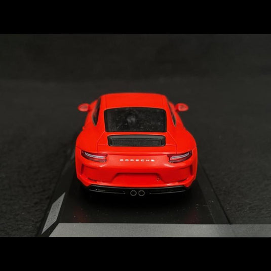 Porsche 911 GT3 991型 ツーリングパッケージ 2017年モデル ラバオレンジ/Spark 1/43ミニカー ポルシェ特注