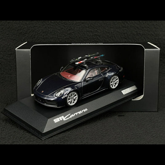 PORSCHE 911 9922 カレラ スキー付き 2024 ブラック/ Spark 1/43 2000台限定ミニカー