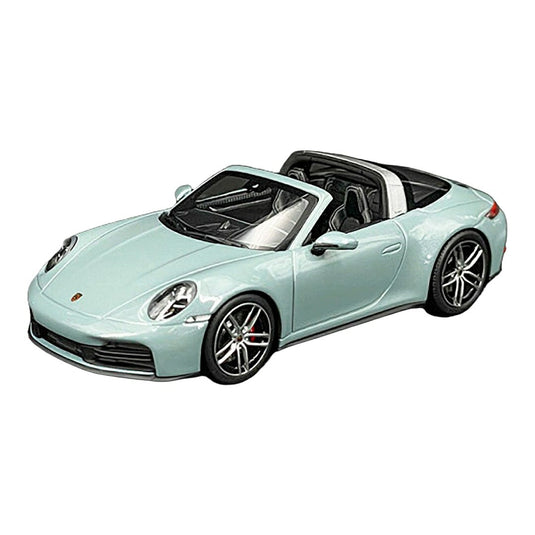 【予約】 Porscheポルシェ 911 992-2 タルガ4S カブリオレ オープン 2024 シェードグリーンメタリック 2000台限定 / Spark 1/43 ミニカー
