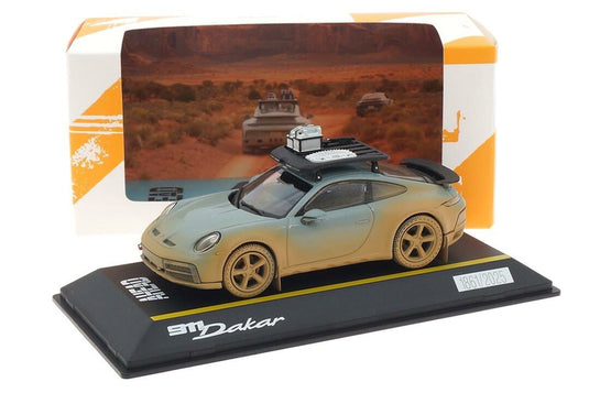 Porscheポルシェ 911 992 Dakar シェードグリーン ポルシェディーラーモデル / Spark 1/43 ミニカー