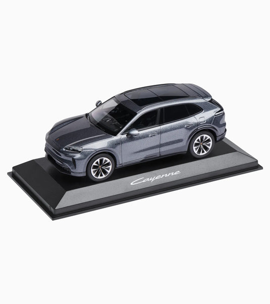 【予約】2027年発売予定 Porscheポルシェ カイエン エレクトリック E4 2025 バナジウムグレーメタリック ディーラーモデル / Spark 1/43 ミニカー
