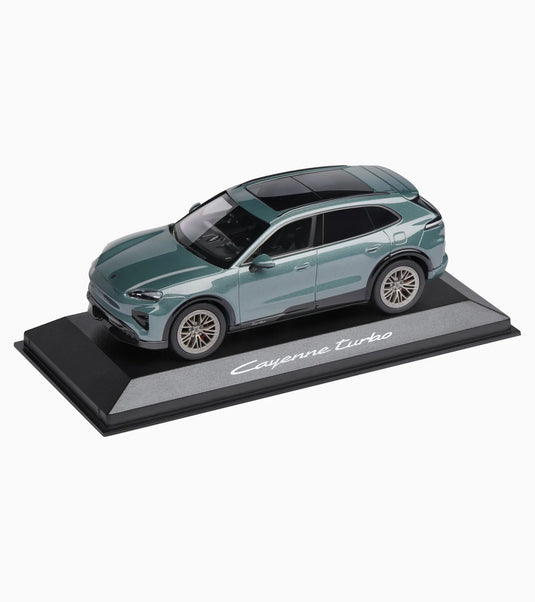 【予約】2027年発売予定 Porscheポルシェ Cayenneカイエン Electric E4 2025 ミスティックグリーンメタリック ディーラーモデル / Spark 1/43 ミニカー