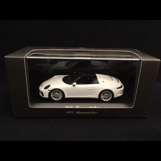 Porsche 911 スピードスター 991型 2019年モデル ホワイト/Spark 1/43ミニカー ポルシェ特注