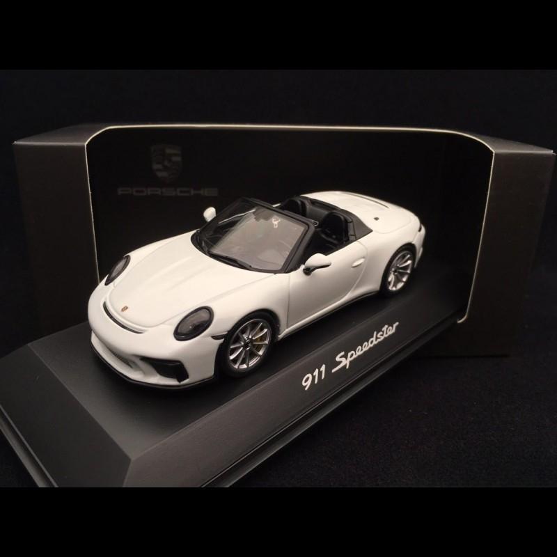 ギャラリービューアに画像をロードする, Porsche 911 スピードスター 991型 2019年モデル ホワイト/Spark 1/43ミニカー ポルシェ特注

