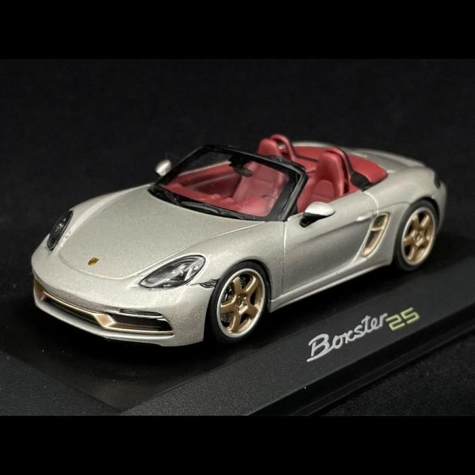 Porsche ボクスター 25周年記念エディション 982型 2021年モデル/Minichamps 1/43ミニカー ポルシェ特注