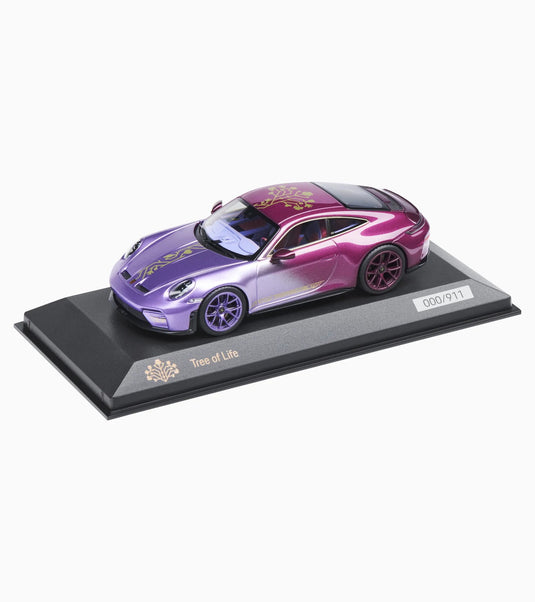 【予約】2027年発売予定 Porscheポルシェ 911 992.2 GT3 ツーリングパッケージ クーペ 2025 パープル 911台限定 ディーラーモデル / Spark 1/43 ミニカー