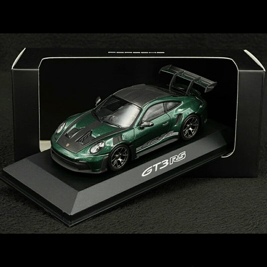 Porsche 911 GT3 RS Type 992 2022 レーシンググリーン/ MINICHAMPS 1/43 ポルシェディーラーモデルミニカー
