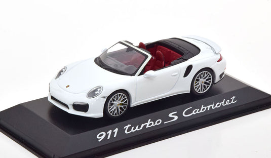 ポルシェ911 991 ターボS 2013 ホワイト / MINICHAMPS 1/43 ミニカー